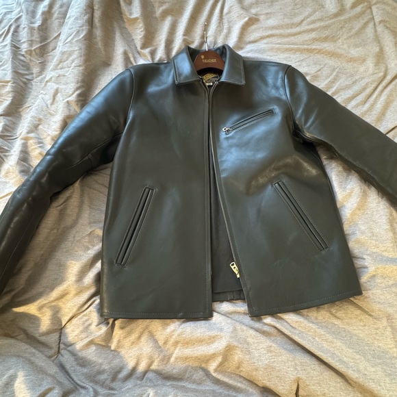 Men's Black Leather Jacket